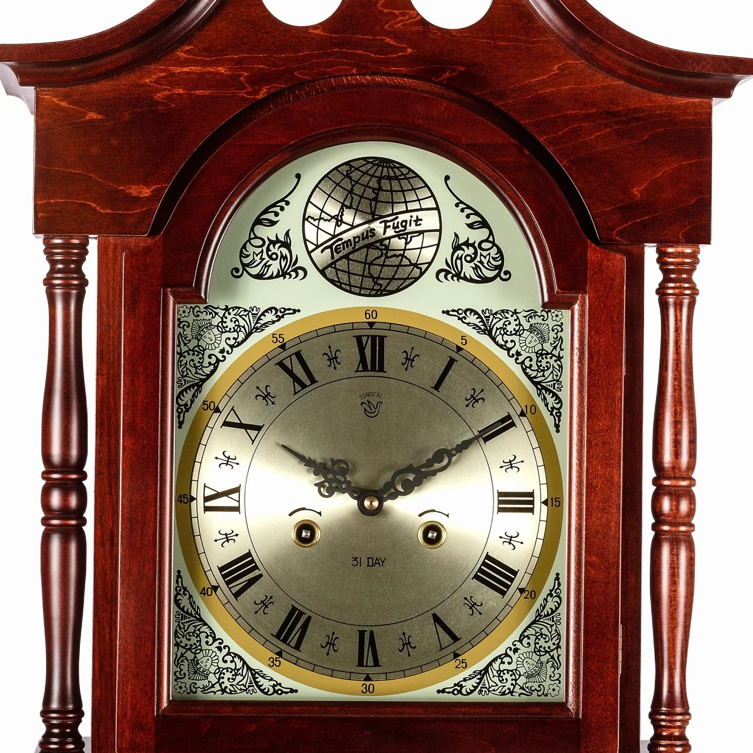 STILISTA Horloge Grand-Père Rétro Régulateur Europa 188 x 42,5 x 19cm Pendule Murale