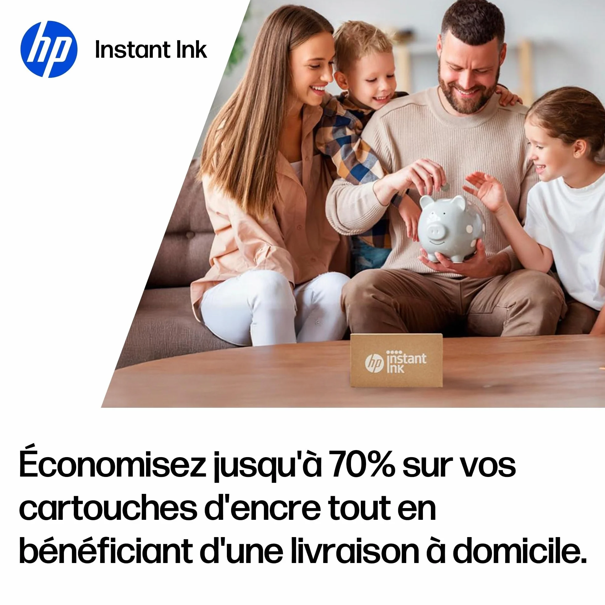 HP 308 Cartouche d’Encre Original Noir 7FP21UE Compatible Envy 6110 6120 6130 6520 6530