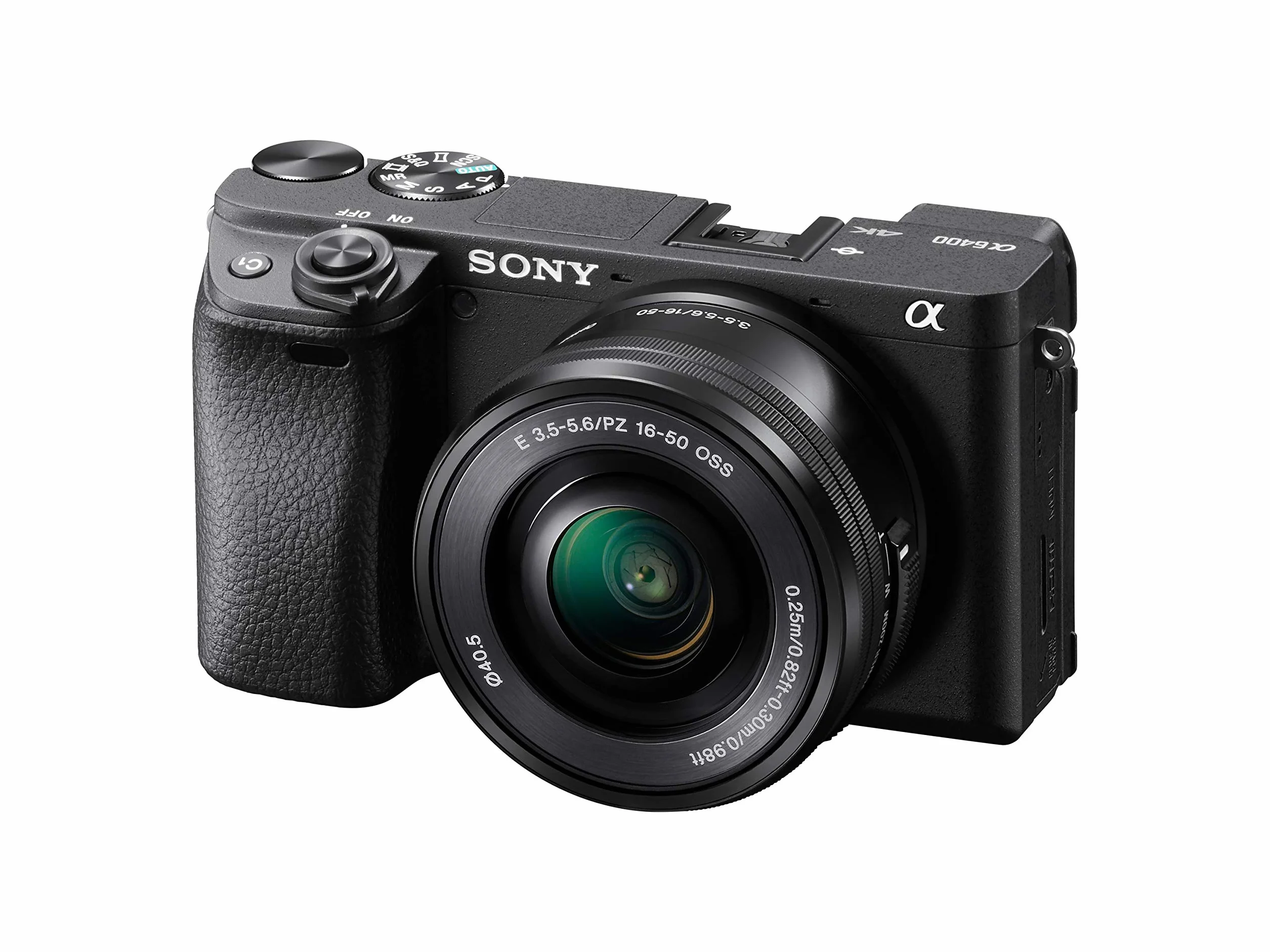Sony a6400 body czarny (ILCE6400B), aparat systemowy z mocowaniem E, Matryca CMOS APSC 24 megapikseli, wideo 4K, ekran dotykowy 180°, autofokus z 425 punktami detekcji fazy, wizjer OLED.