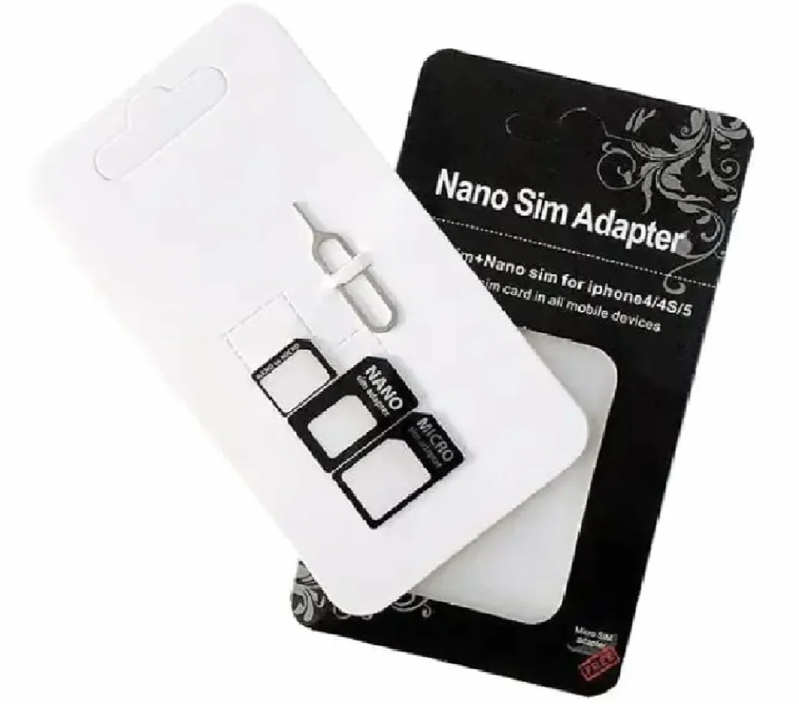 Nano SIM i adapter micro SIM zestaw do smartfonów, telefonów komórkowych i tabletów: 4 w 1 kompletny zestaw, mini zestaw z klicksi cherung, w 100% kompatybilny