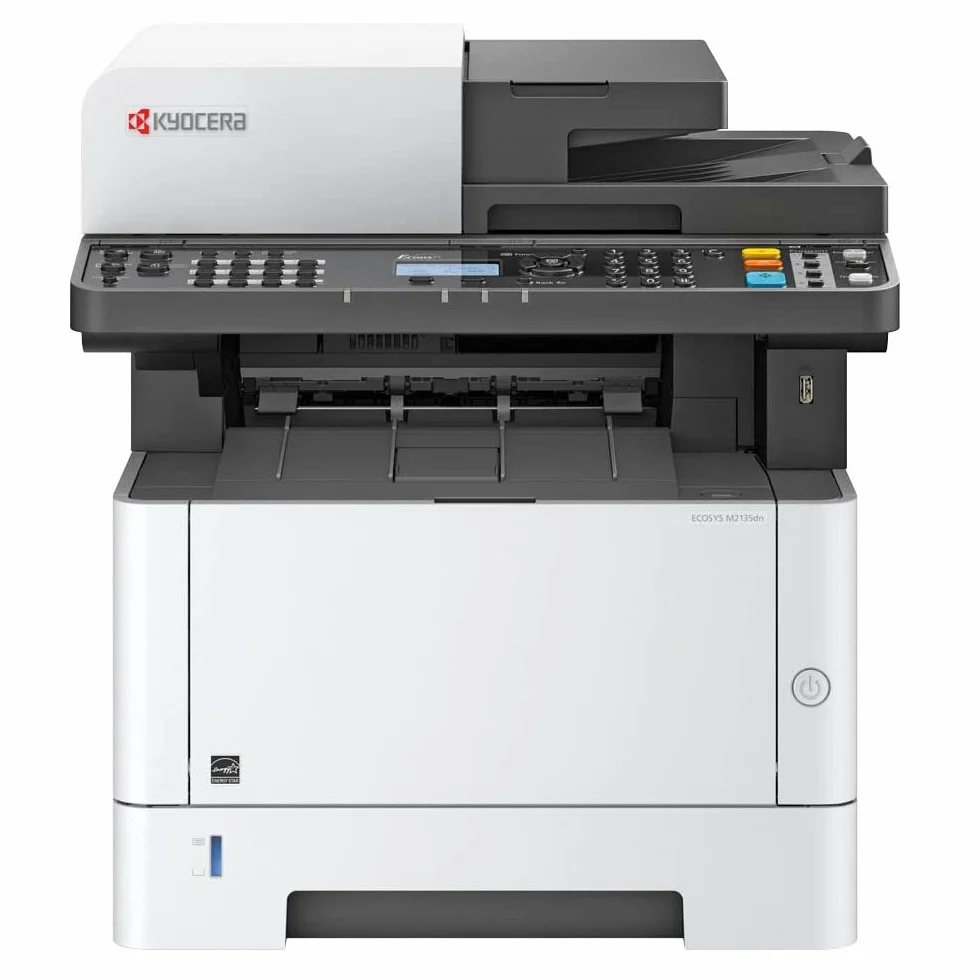 Kyocera Ecosys M2135dn Imprimante multifonction noir et blanc copie scanner support mobile