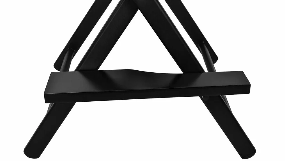 Chaise de Maquillage en Aluminium avec Appui-Tete Pliable