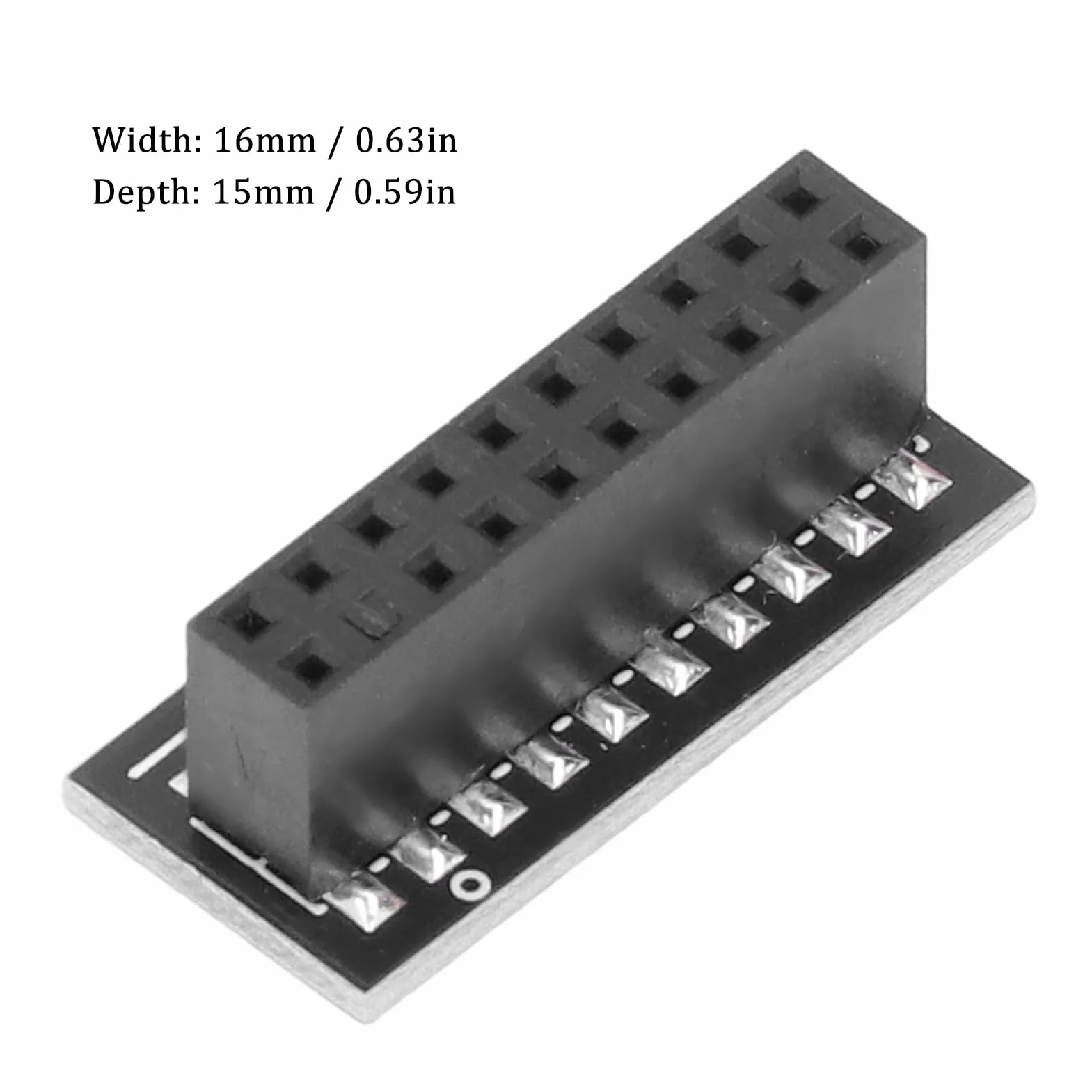 Eujgoov Moduł TPM 2.0 20-pinowy interfejs LPC chip bezpieczeństwa do procesora kryptograficznego płyty głównej PC