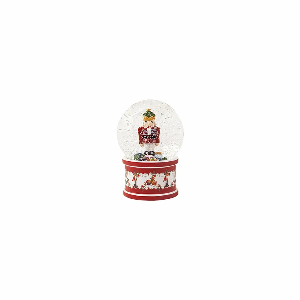 Villeroy & Boch - Christmas Toy's Boule de Neige Grande Multicolore, Article de Noël, Décoration, Déco Noël Interieur Maison, Porcelaine, Verre