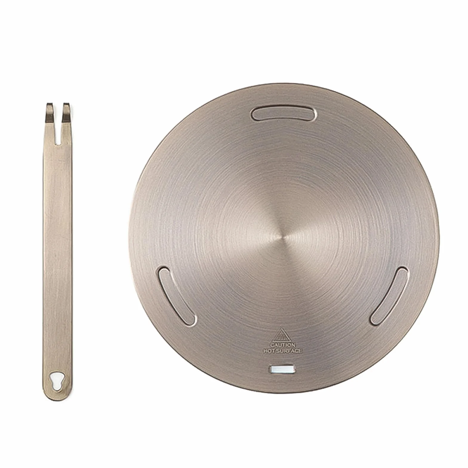 Adaptateur Plaque diffuseur Chaleur pour Plaque Induction avec poignée Amovible, diffuseur Chaleur pour cuisinière à gaz, Plaque Cuisson en Verre, convertisseur de café, Lait