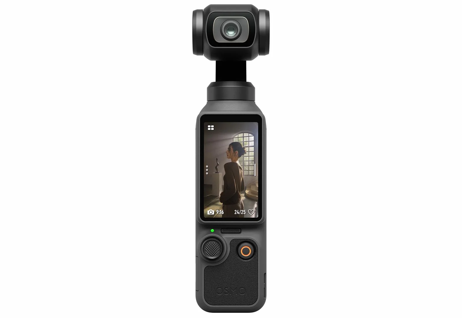 DJI Osmo Pocket 4 Creator Combo, kieszonkowa kamera Vlog, 1″ CMOS i 4K/240 kl./s, stabilizacja 3-osiowa, 2 x bezstratny zoom, wbudowana pamięć masowa 107 GB, nadajnik Mic 3, światło wypełniające