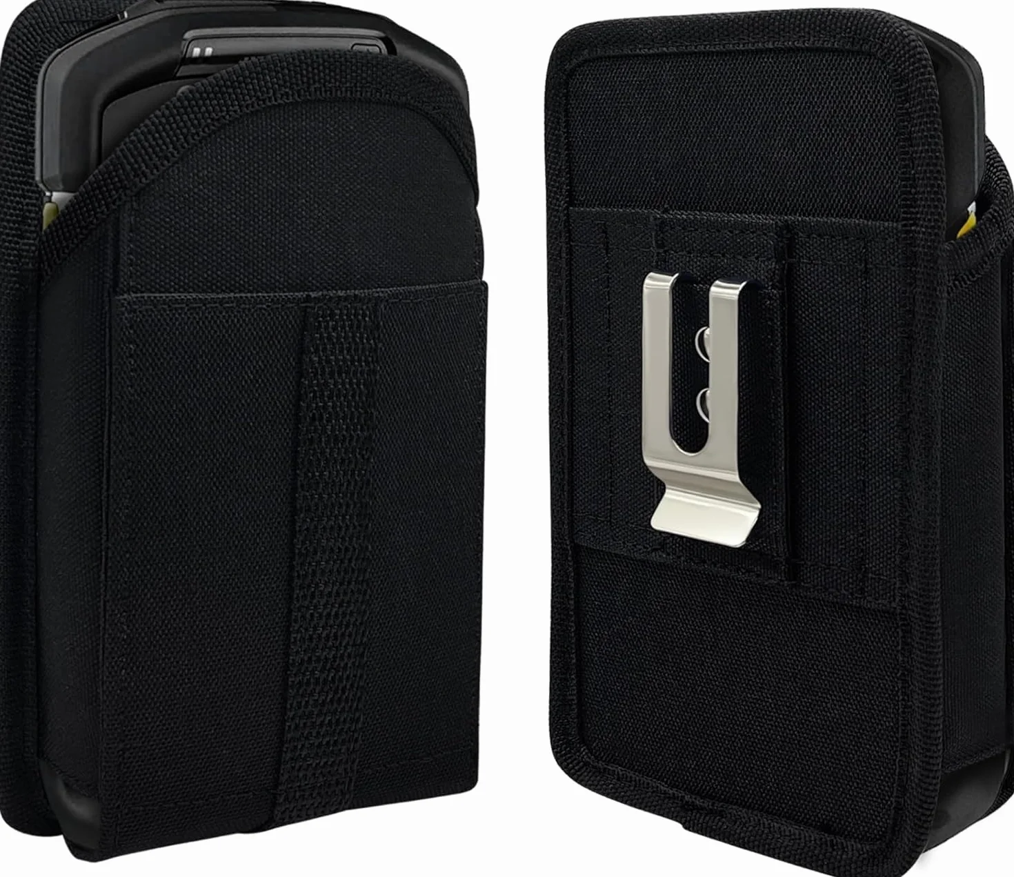 Zebra Étui de Transport Compatible TC77 TC70 TC72 TC70x TC75 TC75x M60 MC67 Support Scanner Codes-Barres Robuste Clip Ceinture Métal