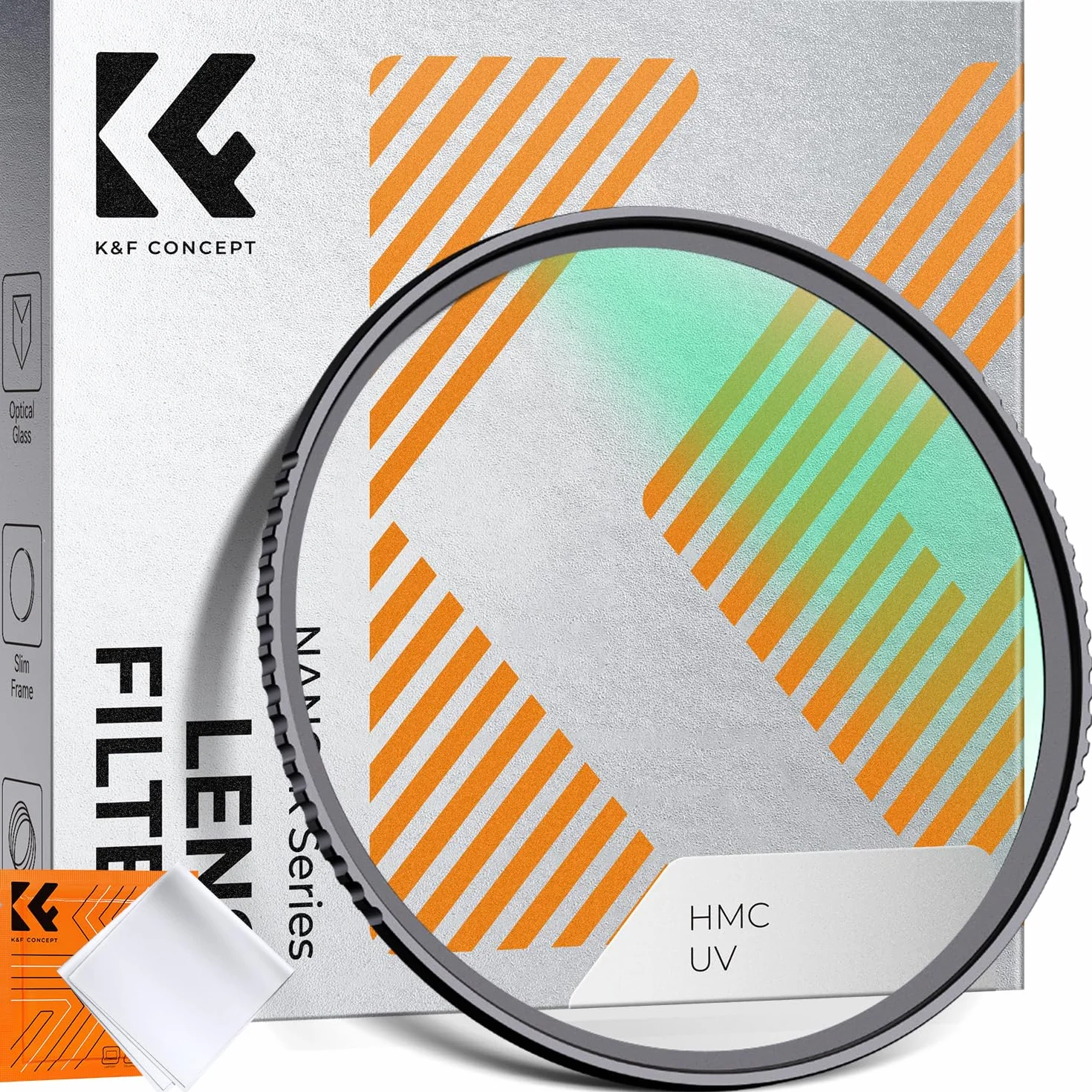 K&F Concept Seria K 39 mm MCUV Pro filtr UV Slim MC filtr ochronny UV filtr ultrafioletowy