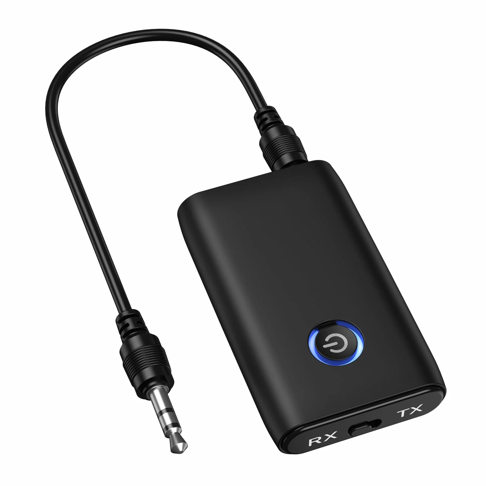 Nadajnik odbiornika Bluetooth, bezprzewodowy przenośny adapter Bluetooth 5.0, odbiornik nadajnik Bluetooth, odbiornik Bluetooth 2 w 1 do telewizora PC Słuchawki stereo