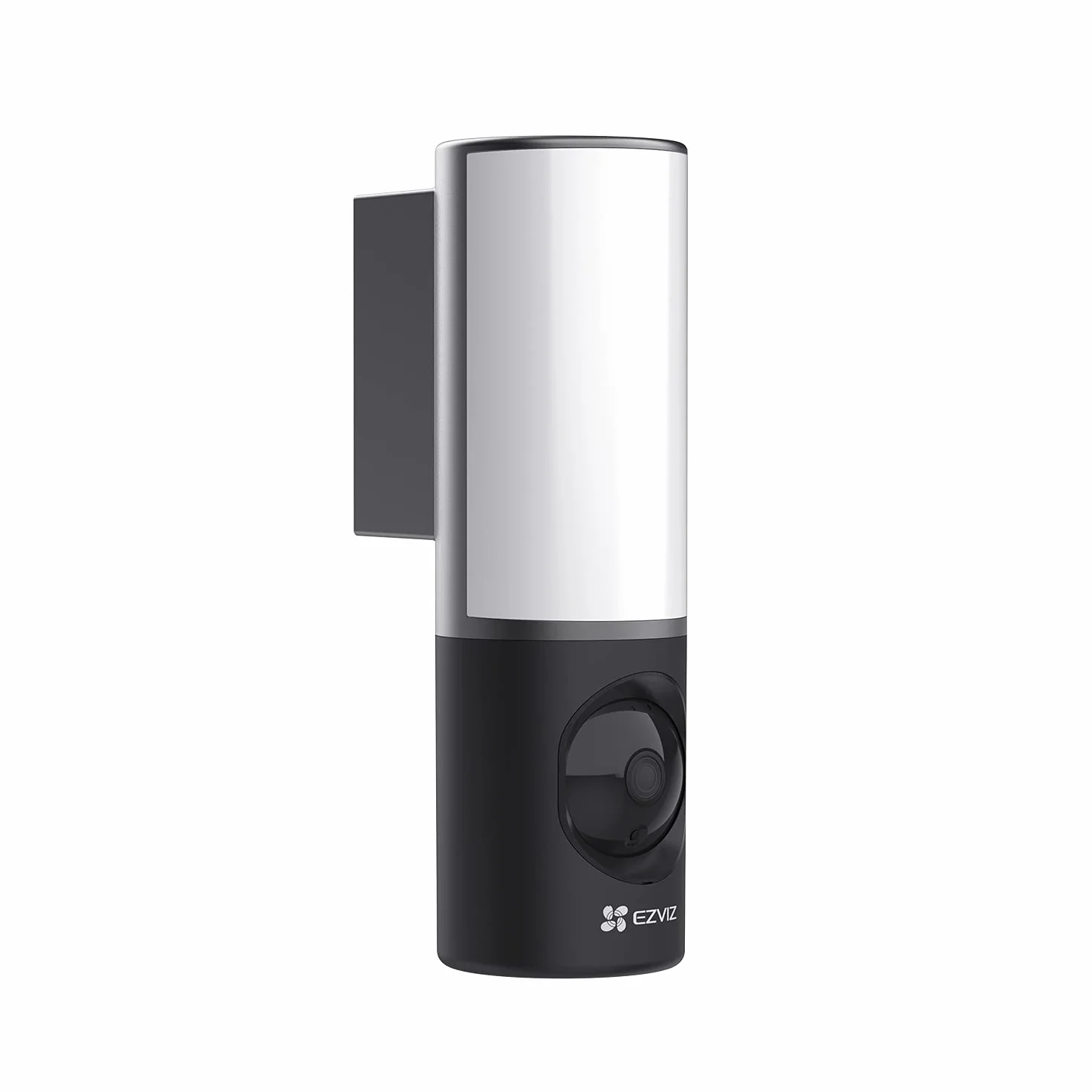 EZVIZ 4 MP Floodlight, kamera do monitoringu na zewnątrz, reflektor z wbudowanym oświetleniem, wykrywanie ruchu AI, noktowizor, 32 GB eMMC, regulowana jasność, alarm aplikacji, LC3