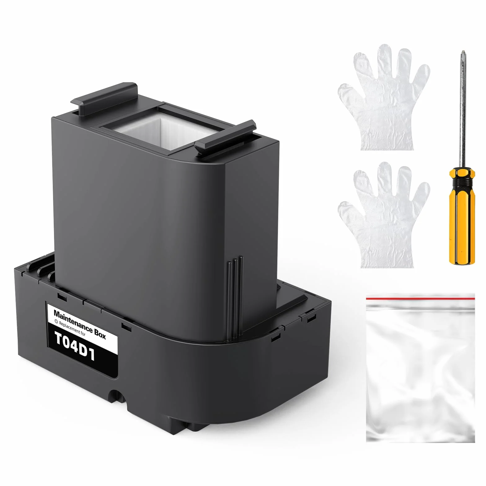 Skydo T04D1 Boîte de maintenance compatible Epson C13T04D100 pour imprimantes ET-4750 ET-3750 ET-4850 ET-15000 ET-3700