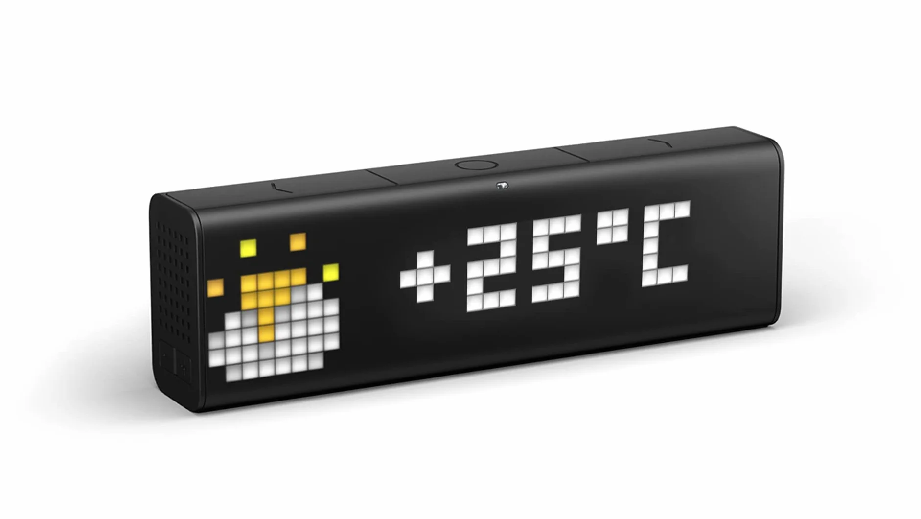 LaMetric Time : horloge Wi-Fi avec applications, Noir