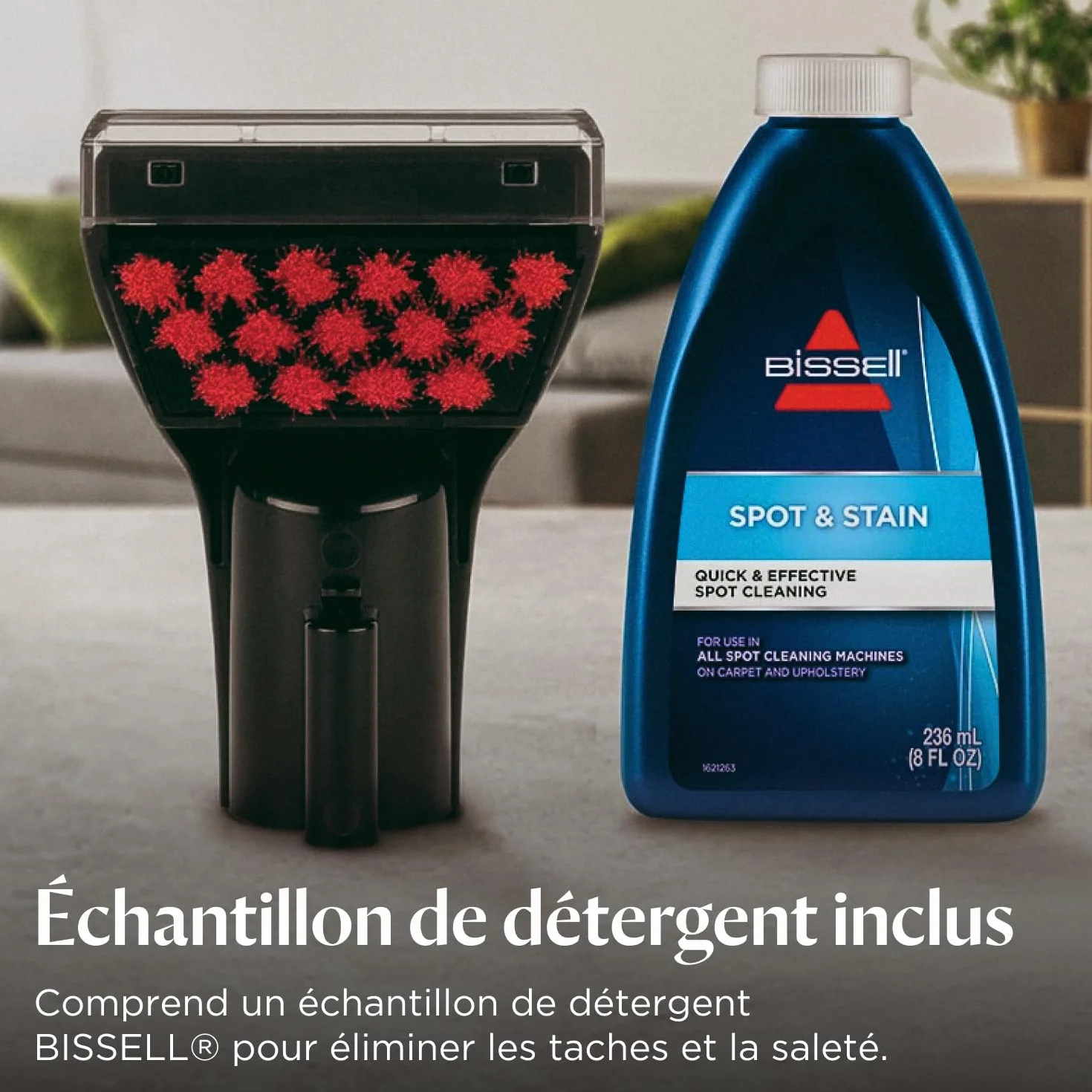 BISSELL SpotClean ProHeat 36988 Shampouineuse Canapé 330W Nettoyeur Tapis Moquettes Meubles Tissus Voiture