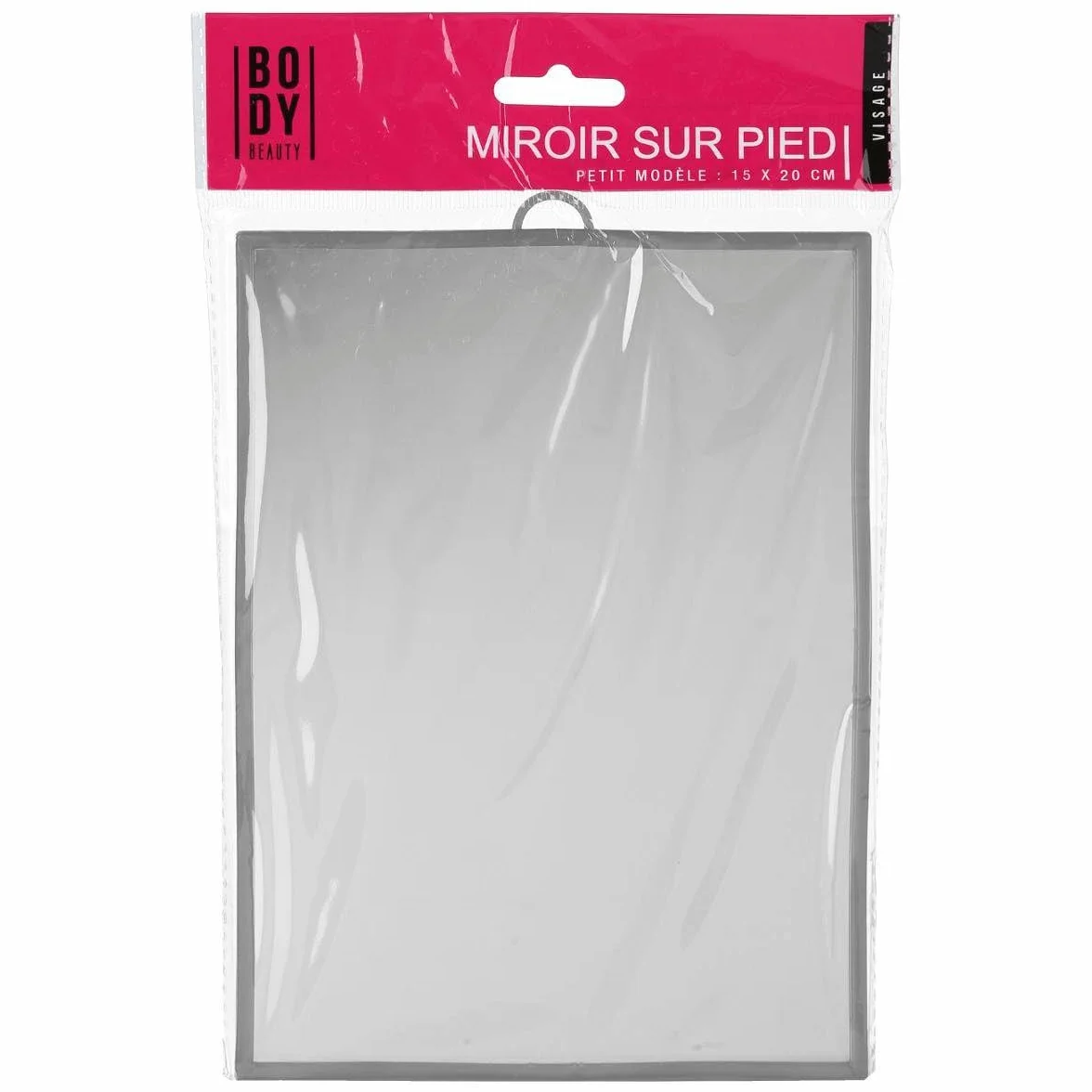 Miroir sur Pied Inclinable 23 x 31 cm - pour Salle de Bain, Coiffeuse