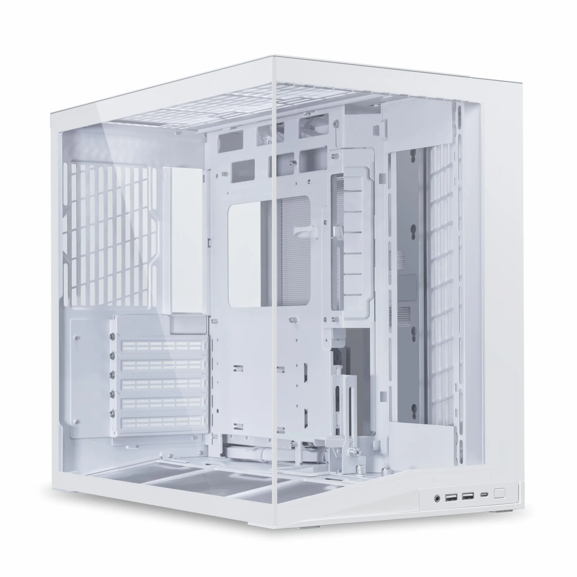Lian Li O11 Dynamic Mini V2 PC-Geh?use, Mini-Geh?use, ATX, Tempered Glass - wei?