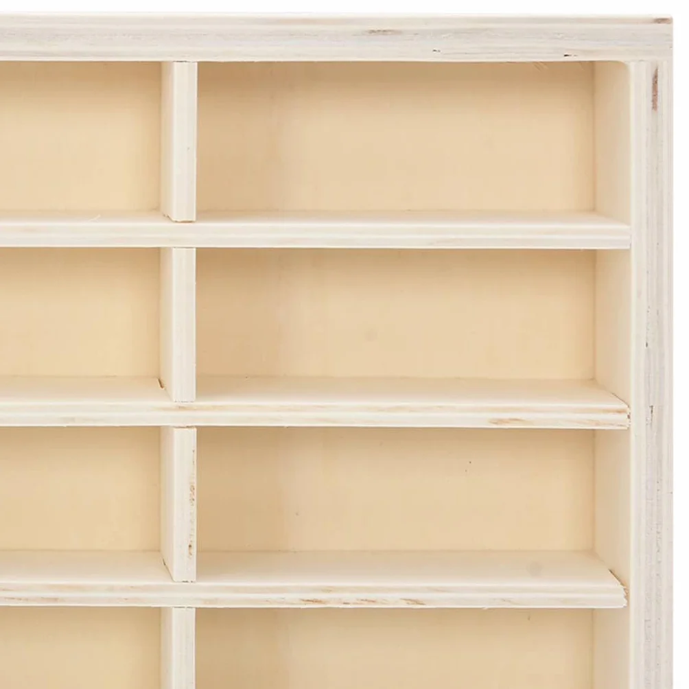 vidaXL Vitrine de Collection en Bois avec 60 Compartiments 60 x 4,5 x 40,5 cm