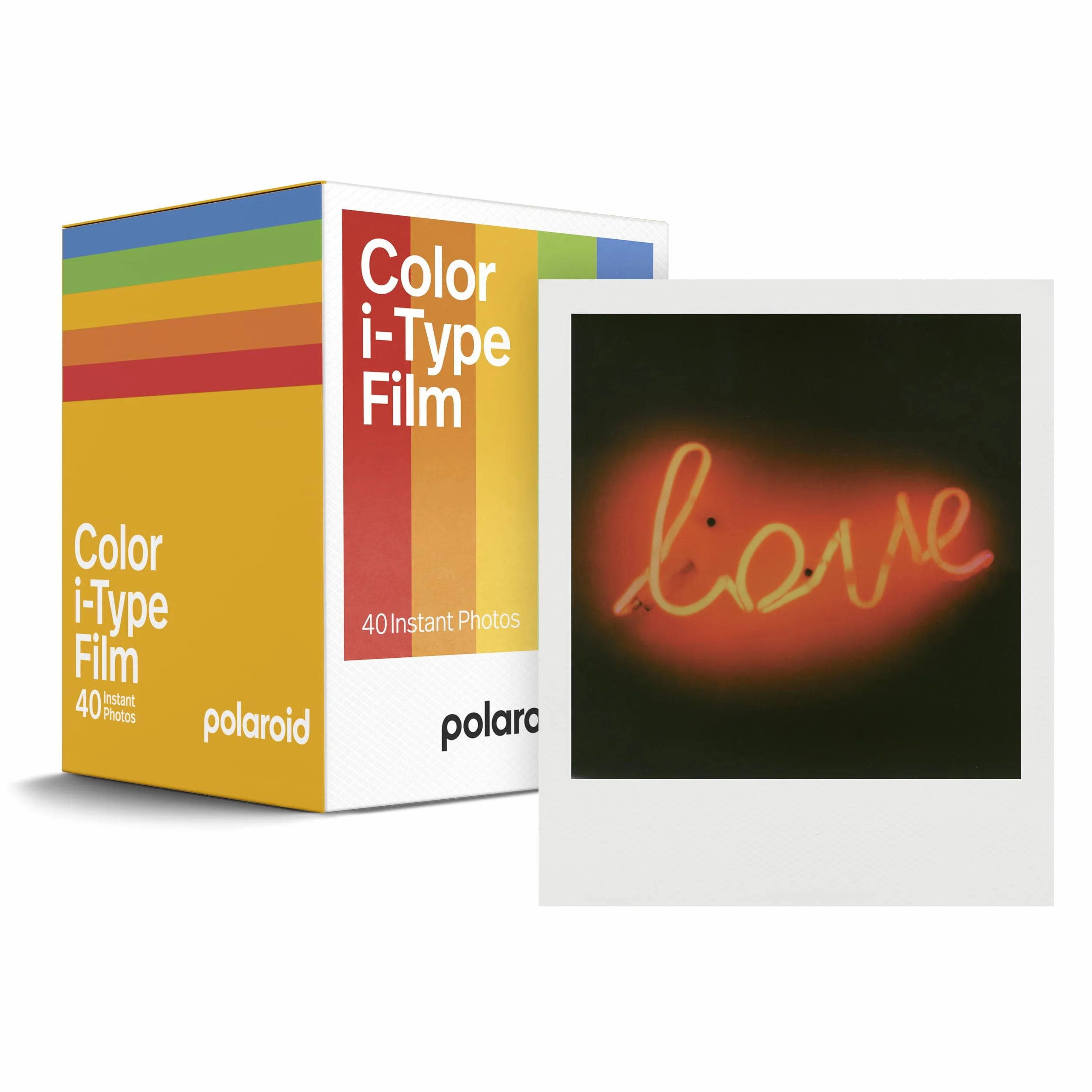 Polaroid - Color I-Type Klisza Fotograficzna do Zdjęć Kolorowych, 5 x 8 Zdjęć (40 zdjęć)