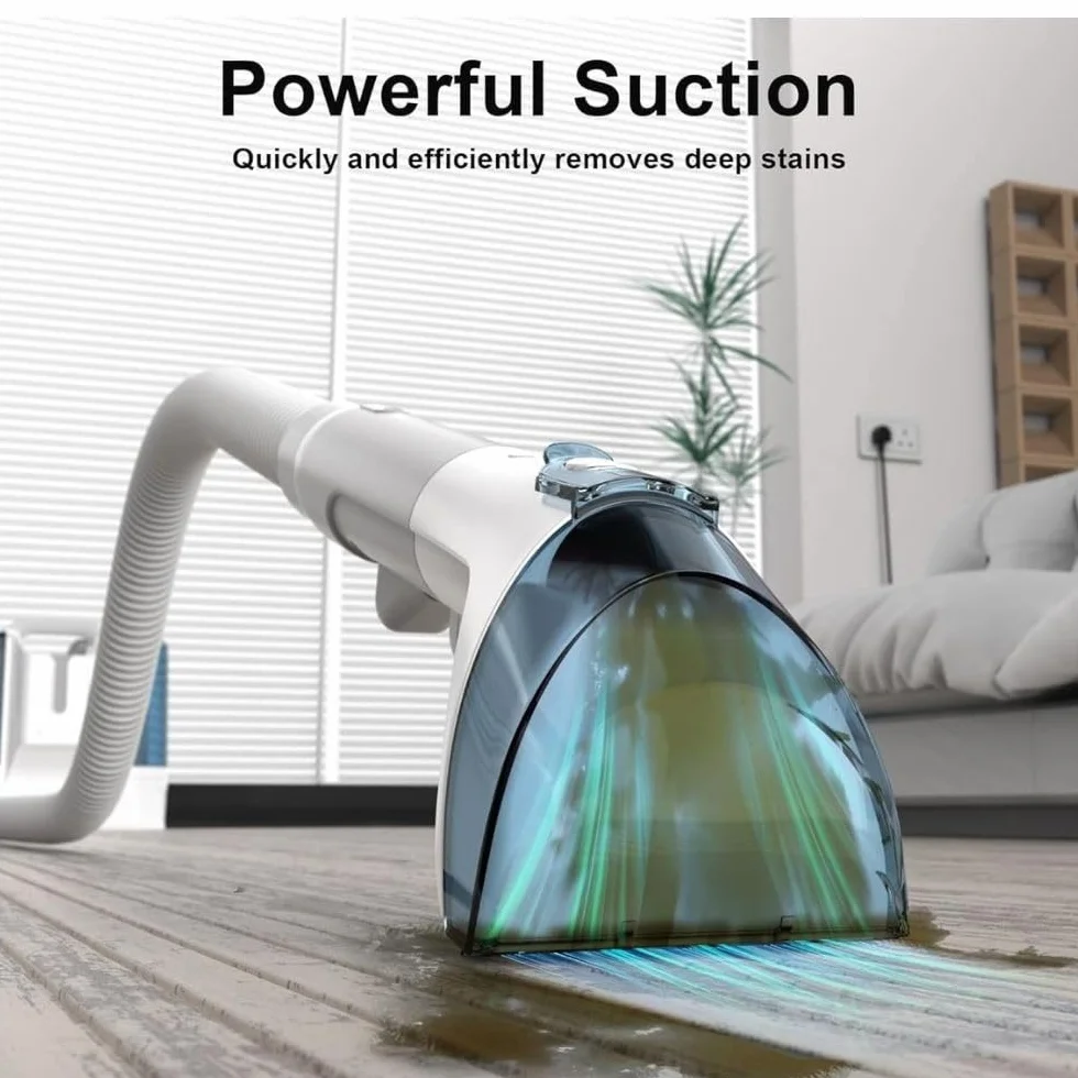 Tête d'aspirateur compatible avec les aspirateurs Rivenara Carpet Spot – Machines à laver humide – Outil pour tapis et tissus d'ameublement – Buse de tapisserie portative