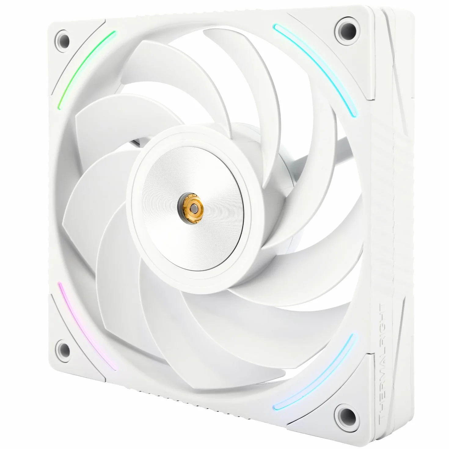 Thermalright TL-K12RW wentylator CPU 120 mm, 4-pinowe złącze PWM, wentylator komputerowy z prędkością 2150 obr./min, wentylator do komputera stacjonarnego (TL-K12RW)