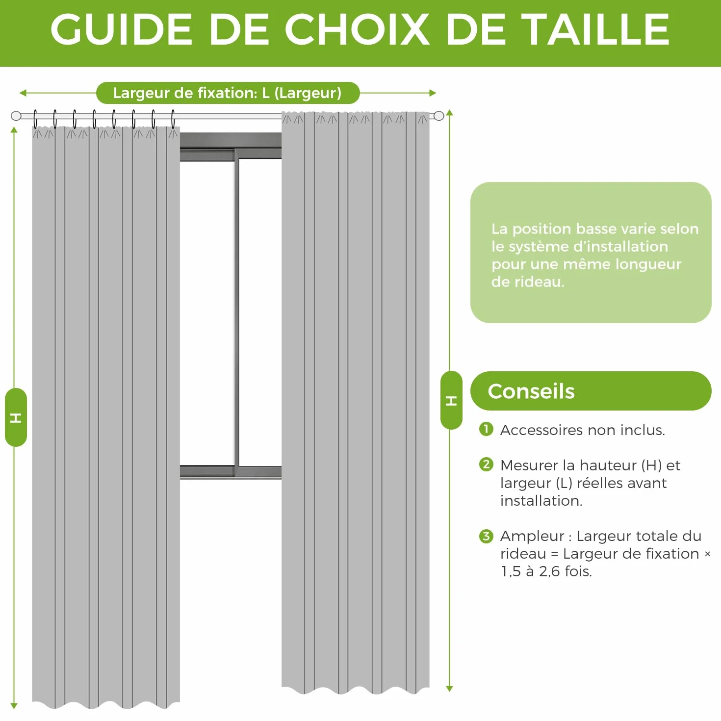 Lot de 2 Rideau Voilage Fenetre Beige 140x245 cm Transparent Moderne Cuisine Salon Chambre