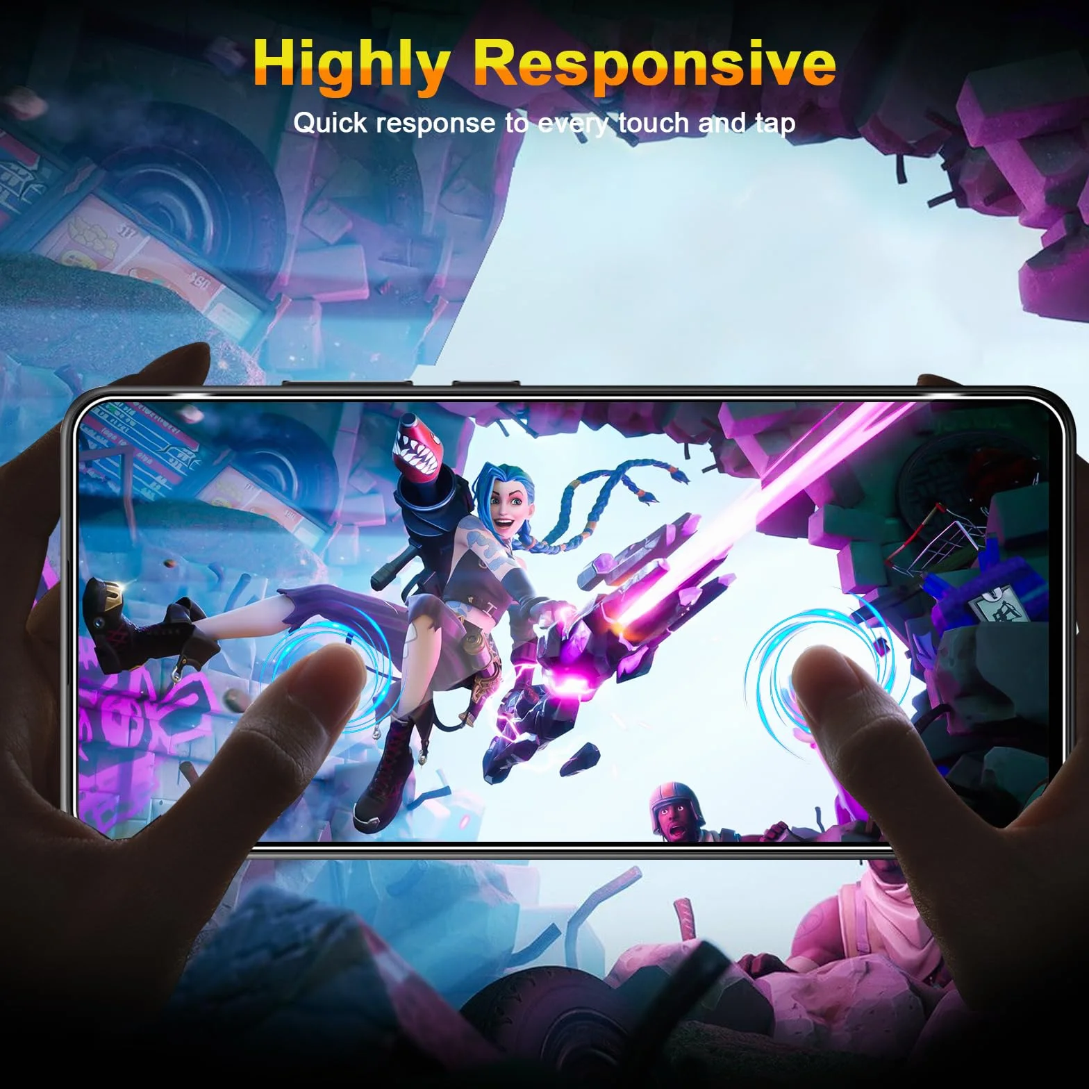 QULLOO Ochraniacz ekranu do Xiaomi Poco X7 Pro 5G, zestaw 3 ochraniaczy ekranu z 3 osłonami aparatu, szkło hartowane o twardości 9H, przezroczyste szkło ochronne HD, folia odporna na zarysowania