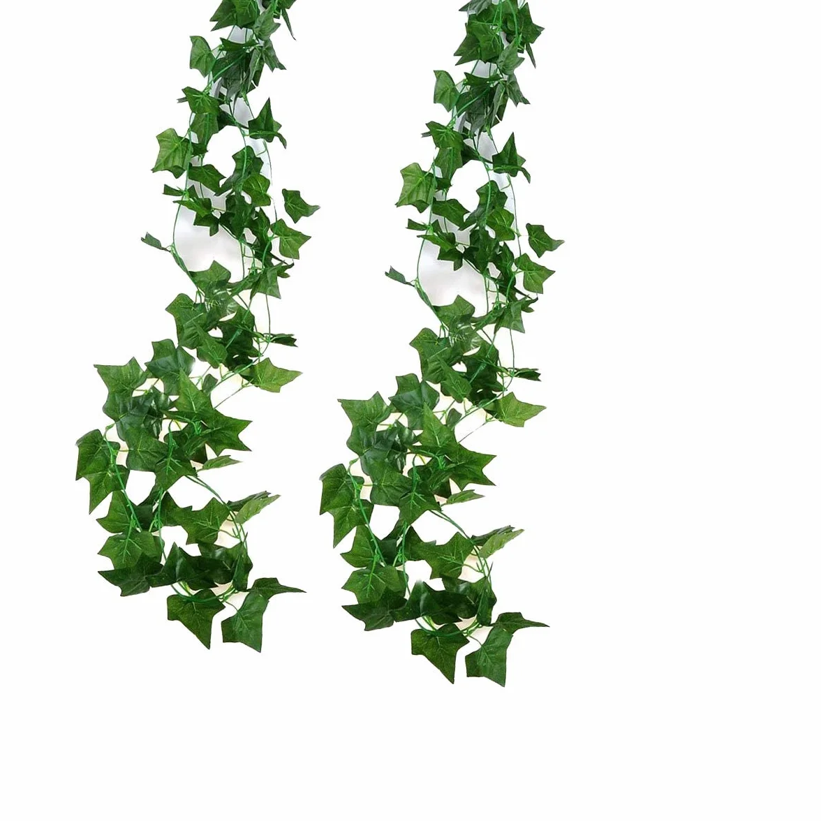 Lierre Artificielle Guirlande Vigne 2.2M, Plante Artificielle Extérieur Décoration Mariage