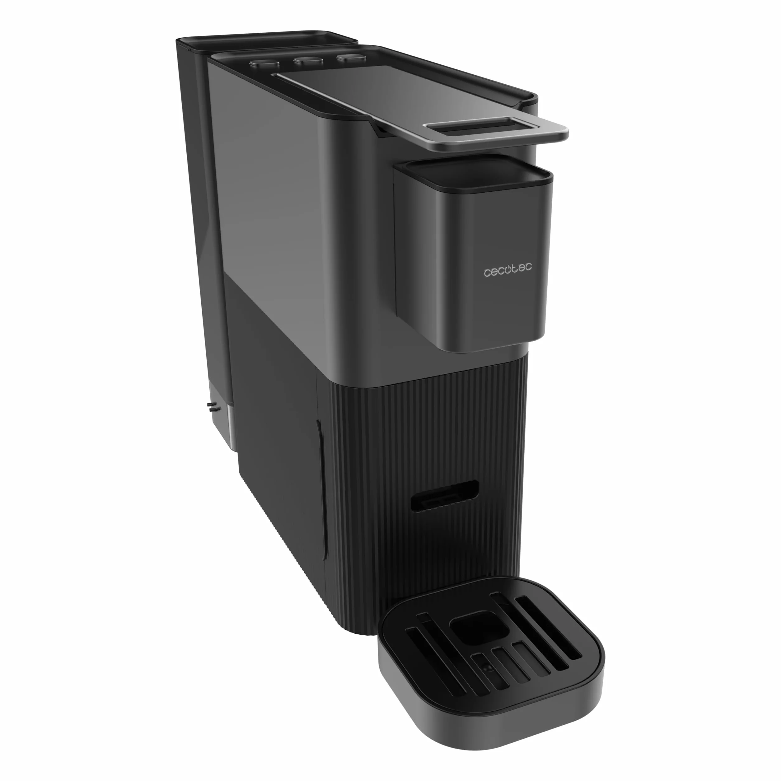 Cecotec Cafetière à Capsules Power Caps 20. 1400W, 20Bars, Thermoblock, Compatible Capsules Nespresso, Réservoir d'Eau 700ml, Arrêt Automatique, Hauteur Réglable, Filtre Amovible, 2Modes, Antidérapant