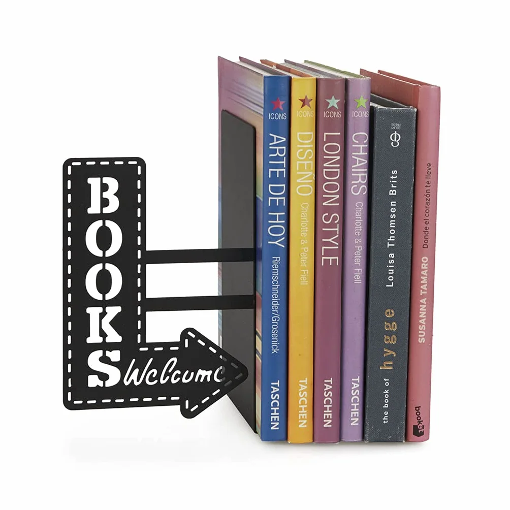 Balvi Serre-Livres en métal Bookshop