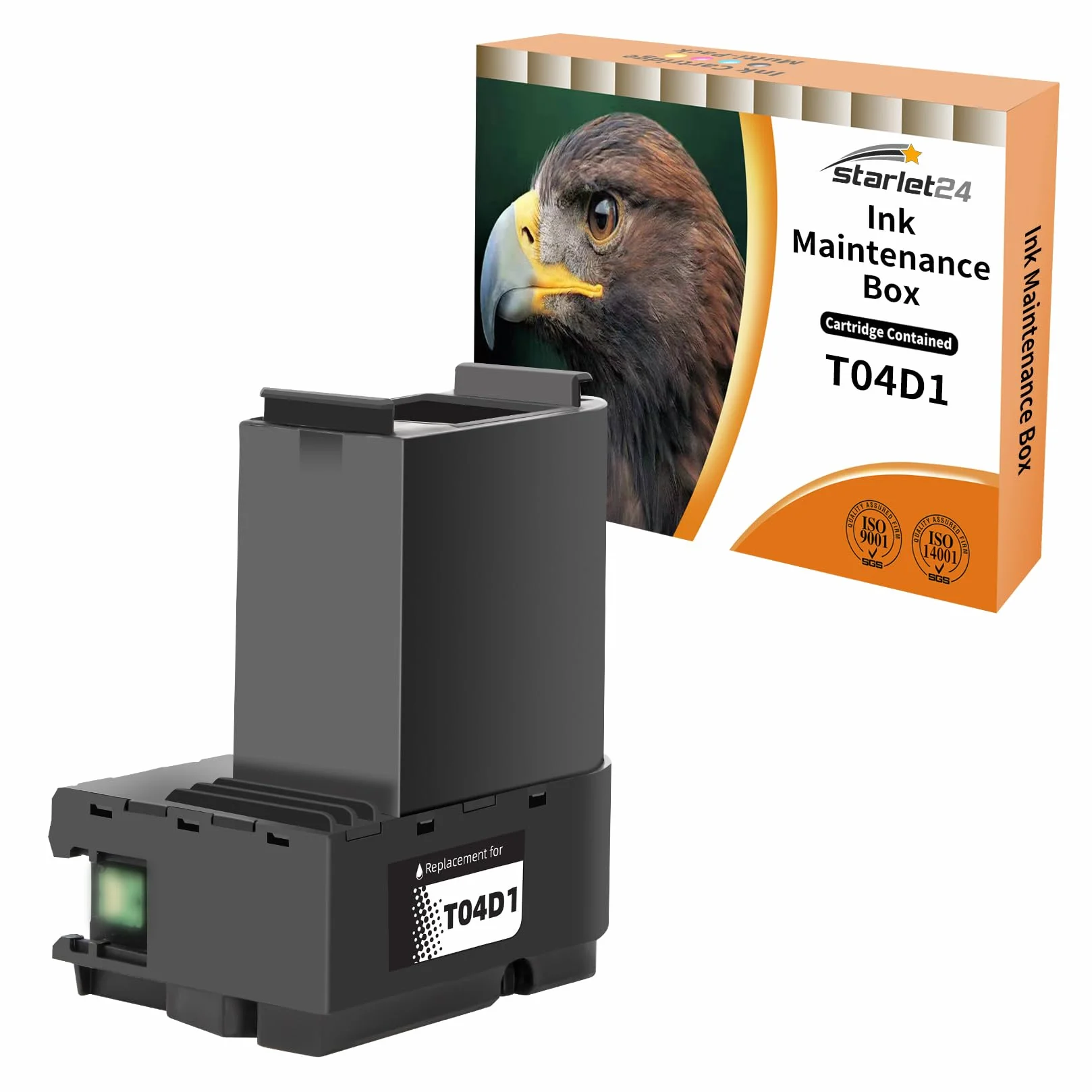 Epson Compatible Maintenance Box T04D1 C13T04D100 pour EcoTank ET-4750 ET-3750 ET-2850 ET-4850 ET-15000 Workforce WF-2865DWF WF-2860DWF XP-5105 XP-5150