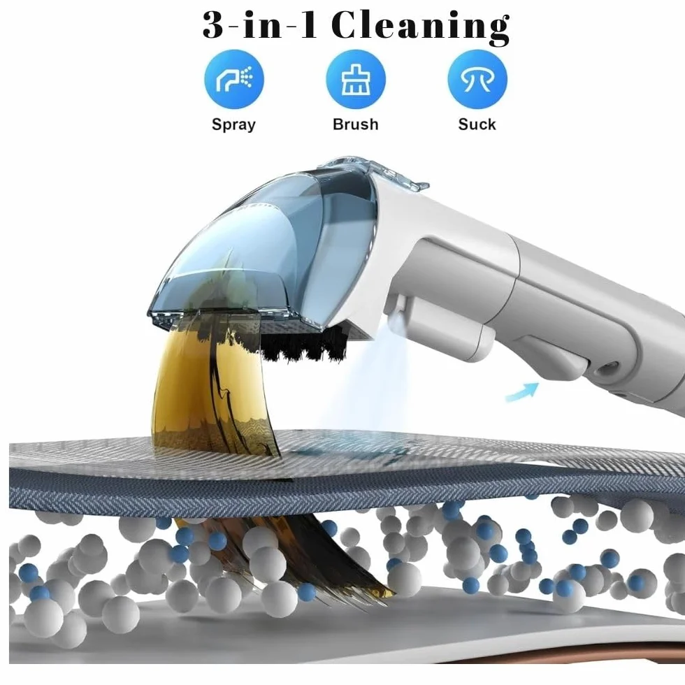 Tête d'aspirateur compatible avec les aspirateurs Rivenara Carpet Spot – Machines à laver humide – Outil pour tapis et tissus d'ameublement – Buse de tapisserie portative
