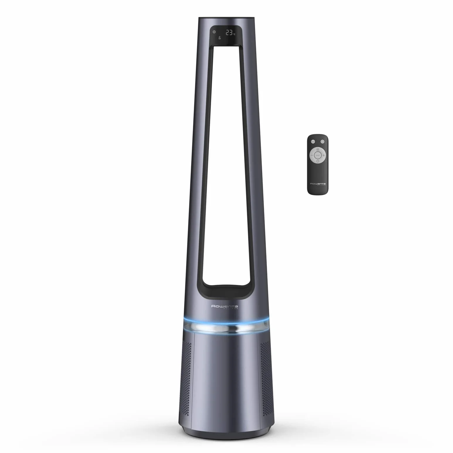 Rowenta Eclipse 2-en-1 Ventilateur purificateur, 32 dB (A), 12 vitesses, Oscillation, Minuteur