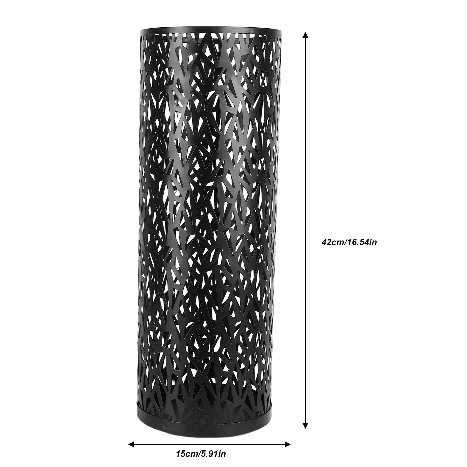 Porte-parapluie évidé en Métal pour Entrée, Rangement Autoportant Durable pour Parapluies (L)