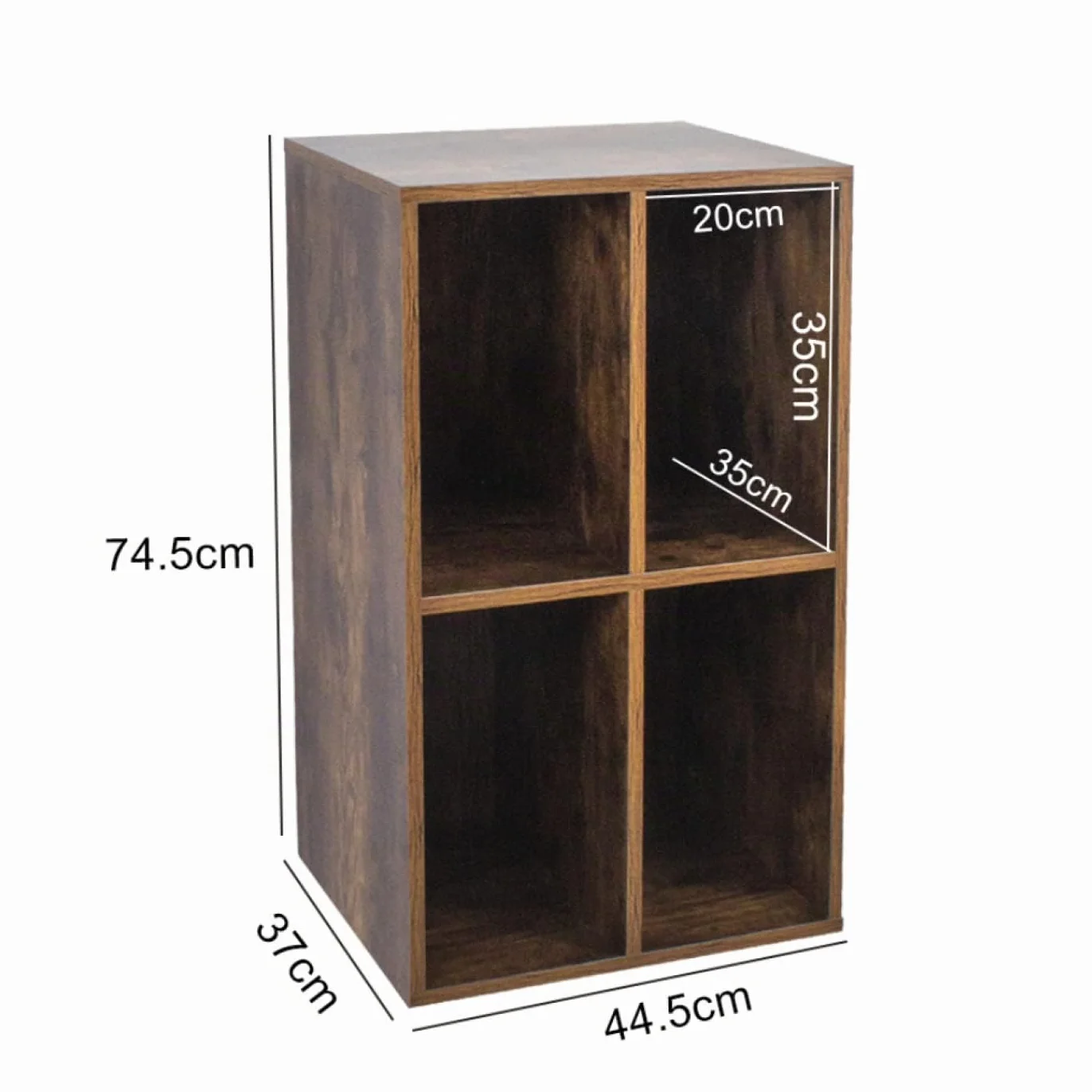 VDD Meuble pour disques Vinyle LP - Rangement des disques LP - Meuble pour Tourne-Disque - Brun