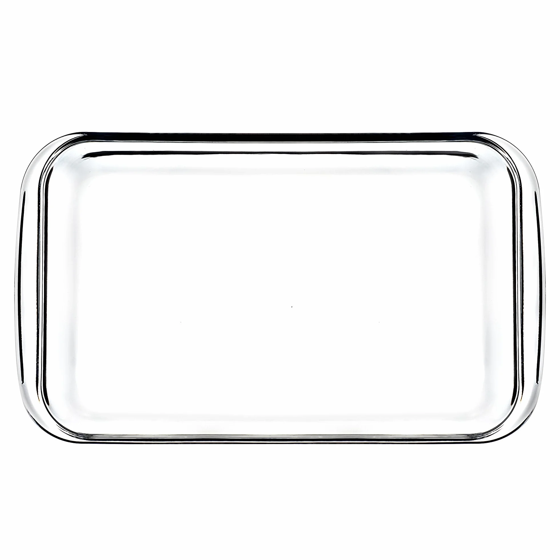 KADAX Plat à gratin rectangulaire de 6 l en verre résistant à la chaleur avec couvercle, passe au lave-vaisselle, plat à rôtir, plat à gratin en verre pour lasagnes, gâteaux (transparent)