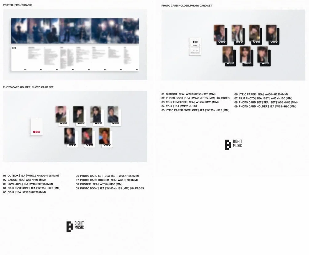 Générique B-TS ARIRANG 5th Album (Rooted in Music ver.)