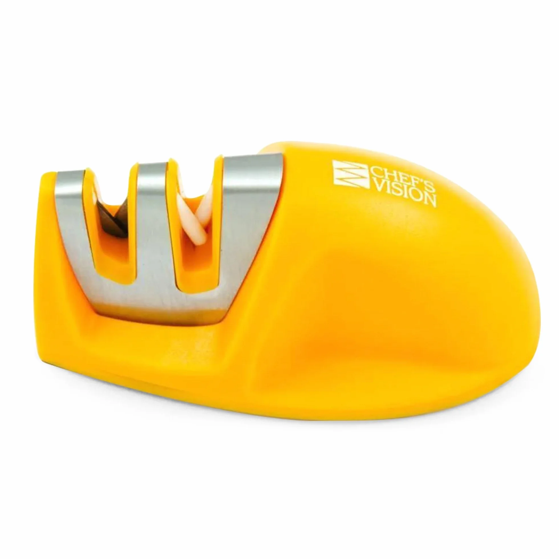 Affûteur de Couteaux Chef’s Vision SmarterEdge Double Rainure Orange Compact