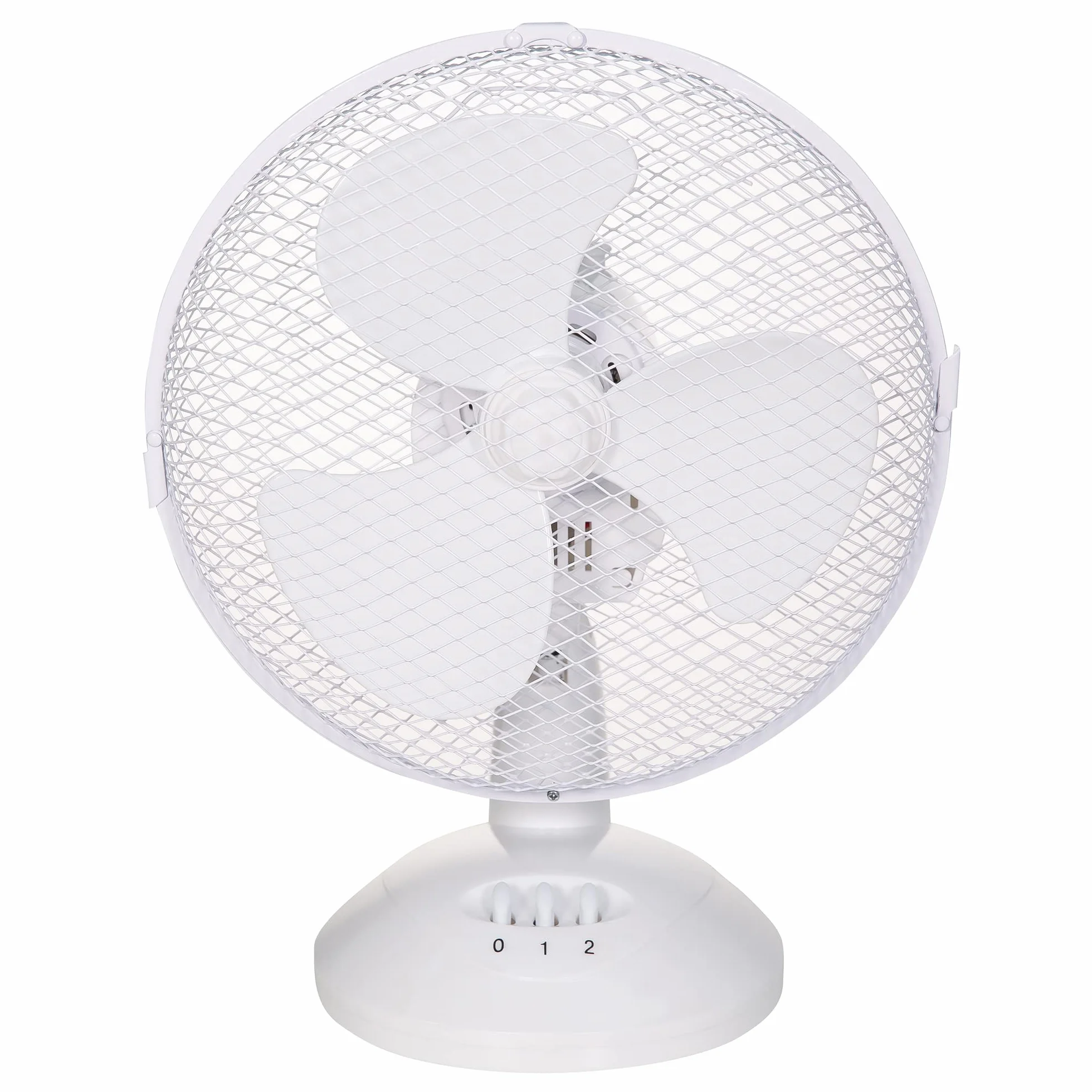 Russell Hobbs Rhpdf0921 Ventilateur De Bureau Portable 22.9 Cm 2 Vitesses Oscillation Grand Angle Silencieux