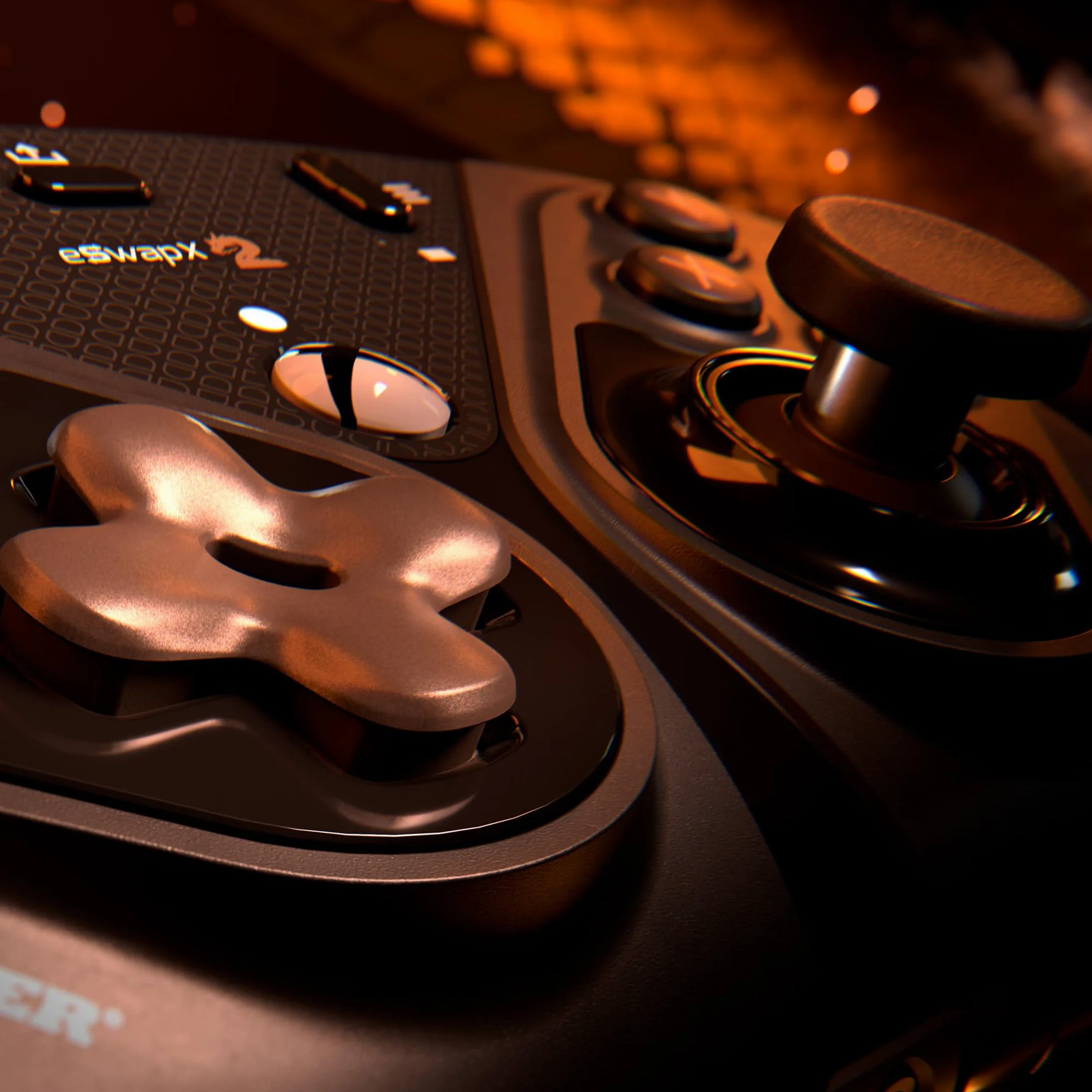 Thrustmaster D-IPPON Module D-PAD – Contrôle directionnel amélioré pour ESWAP X