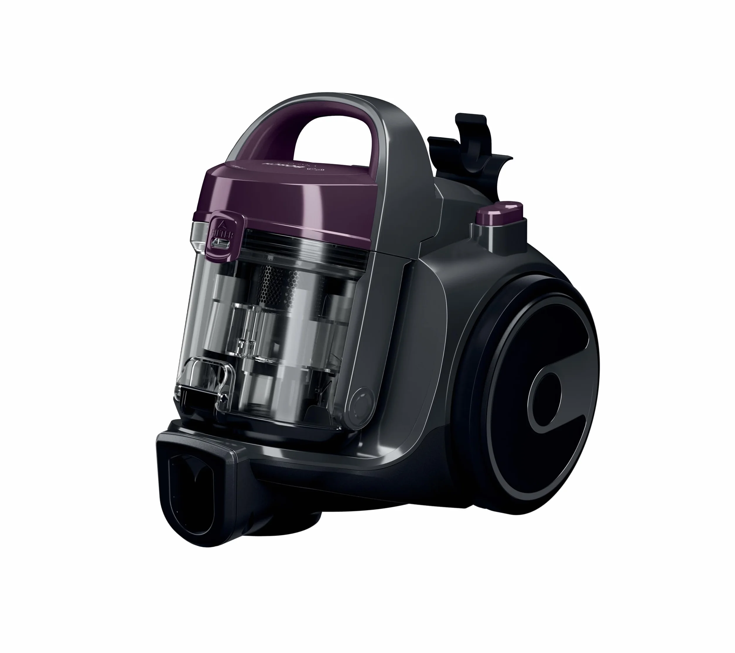 Bosch Série 2 Aspirateur Traîneau Sans Sac 1.5L Filtre Hygiénique Lavable Haute Performance Rayon 9m Compact Violet