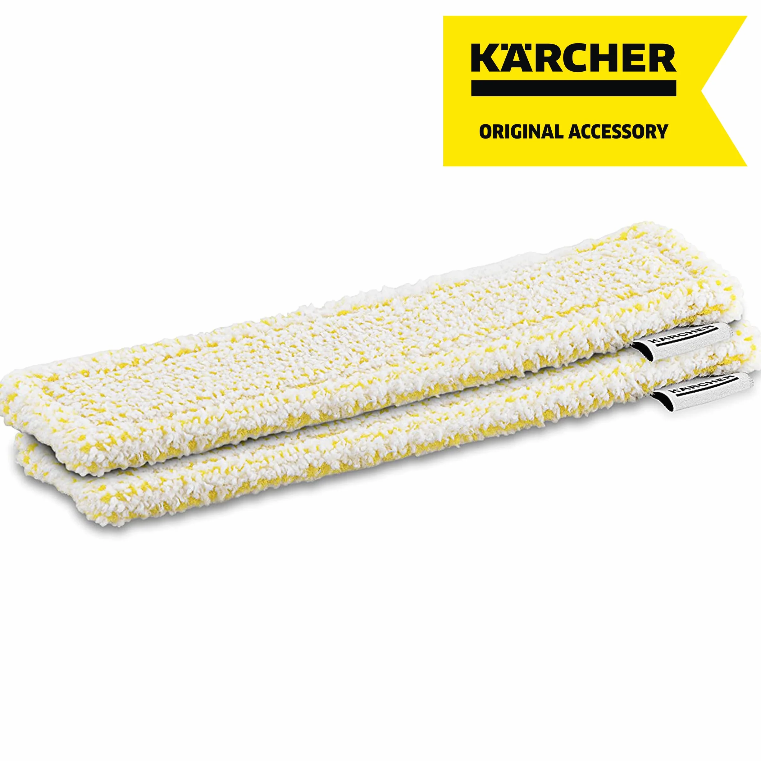 Kärcher WV Housse de Vadrouille en Microfibre 2 Pièces pour Vaporisateurs WV