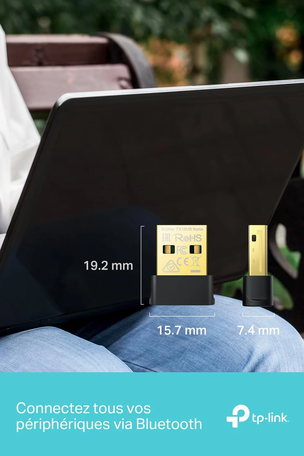 TP-Link Archer TX10UB Nano Clé WiFi 6 AX900 pour PC