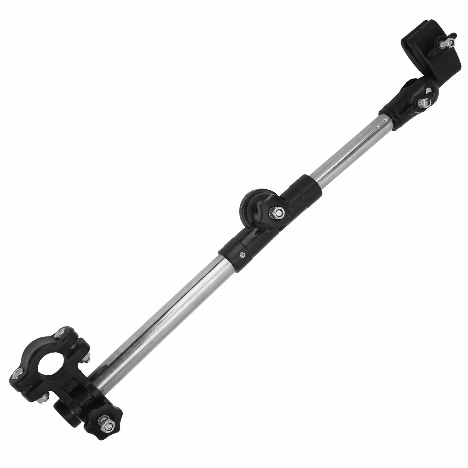Porte Parapluie pour Poussette, Support Réglable en Acier Inoxydable pour Vélo