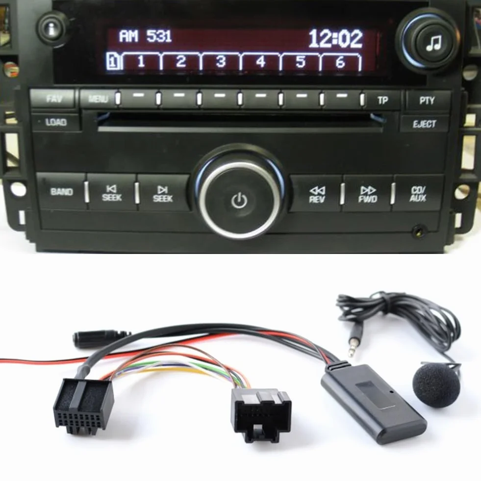 Bezprzewodowy odbiornik radiowy audio samochodowy kompatybilny z Bluetooth odtwarzacz muzyczny bezprzewodowy odtwarzacz muzyczny Bluetooth do bezprzewodowej transmisji dla Saab 93 95