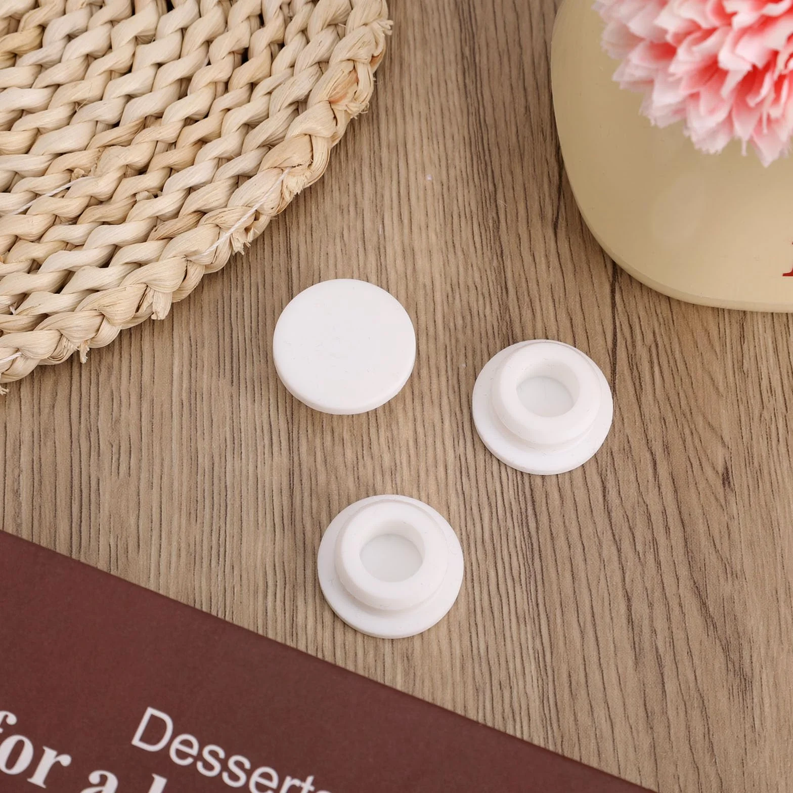 Gosknor Caoutchouc Évier Débordement Couverture Silicone Drain Bouchon Baignoire Rond Trou Insert Bassin Cuisine Salle de Bain