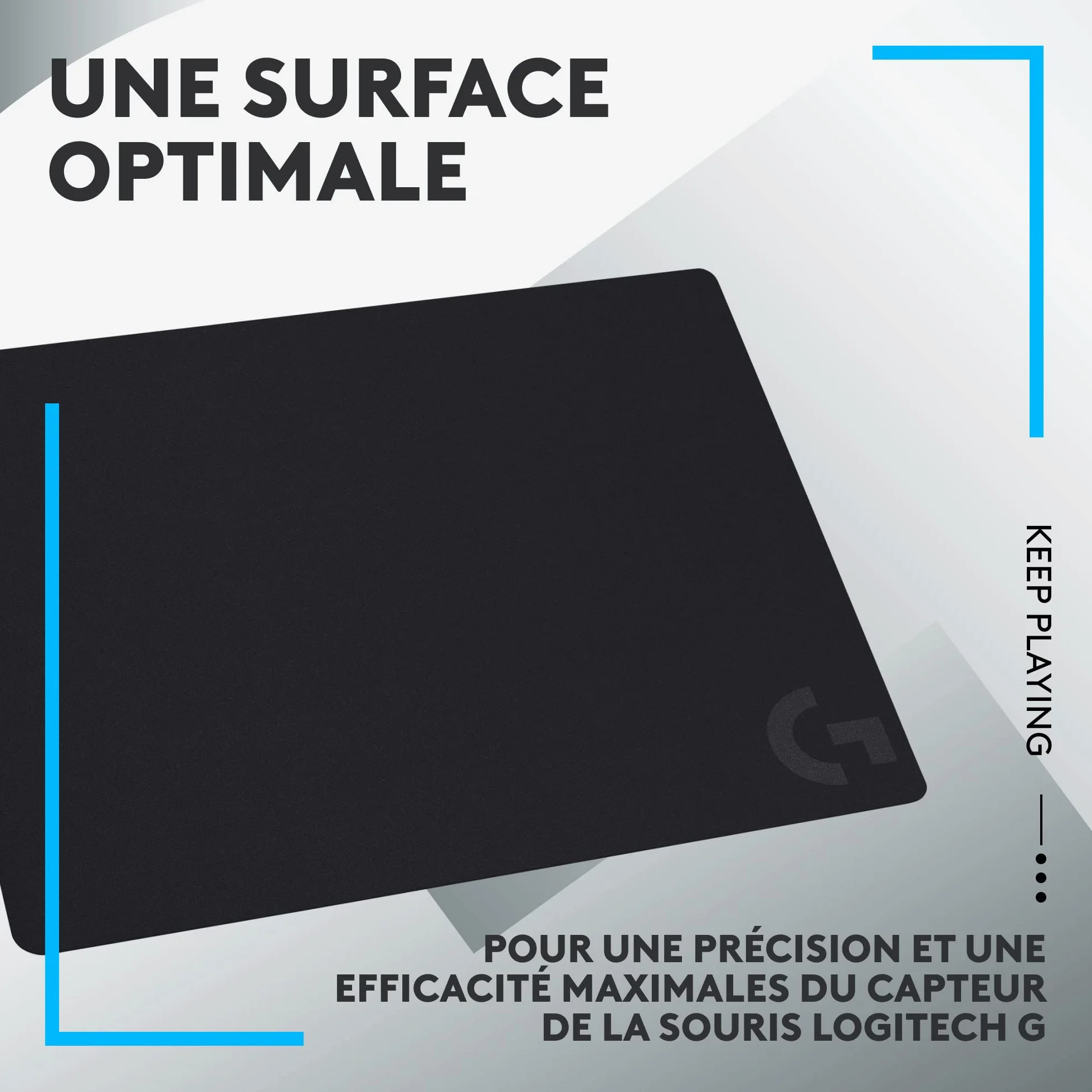 Logitech G G240 Tapis de Souris de Jeu 340 x 280 x 1 mm Noir