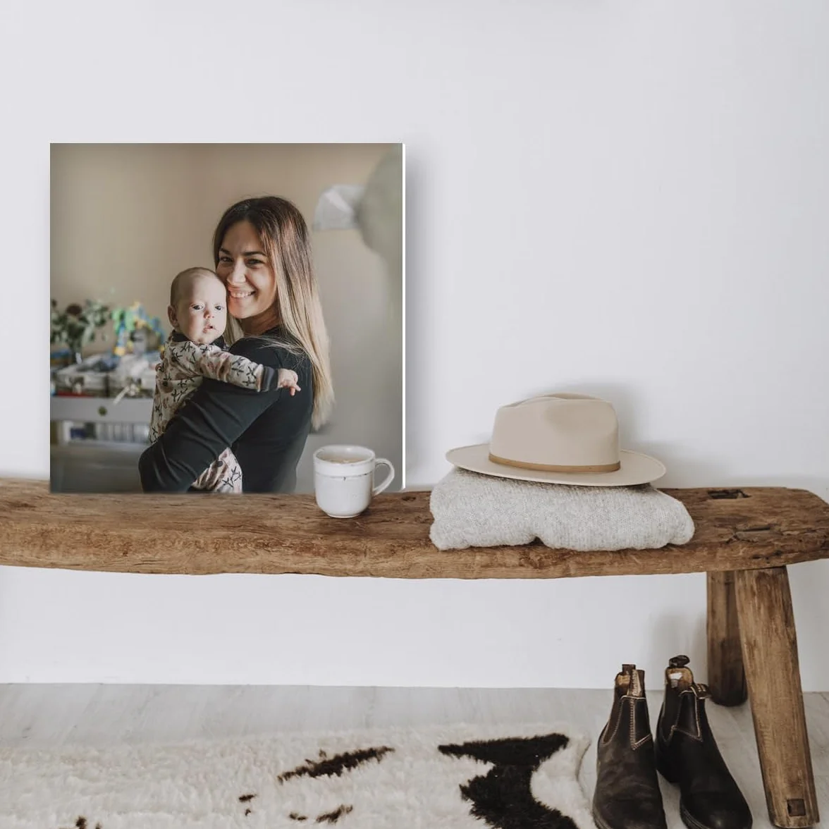 P Pevita Tableau personnalisé avec photo sur PVC expansé. Tableau de 50x50cm personnalisable imprimé en haute définition. Créez des cadeaux personnalisés et originaux pour décorer et offrir.