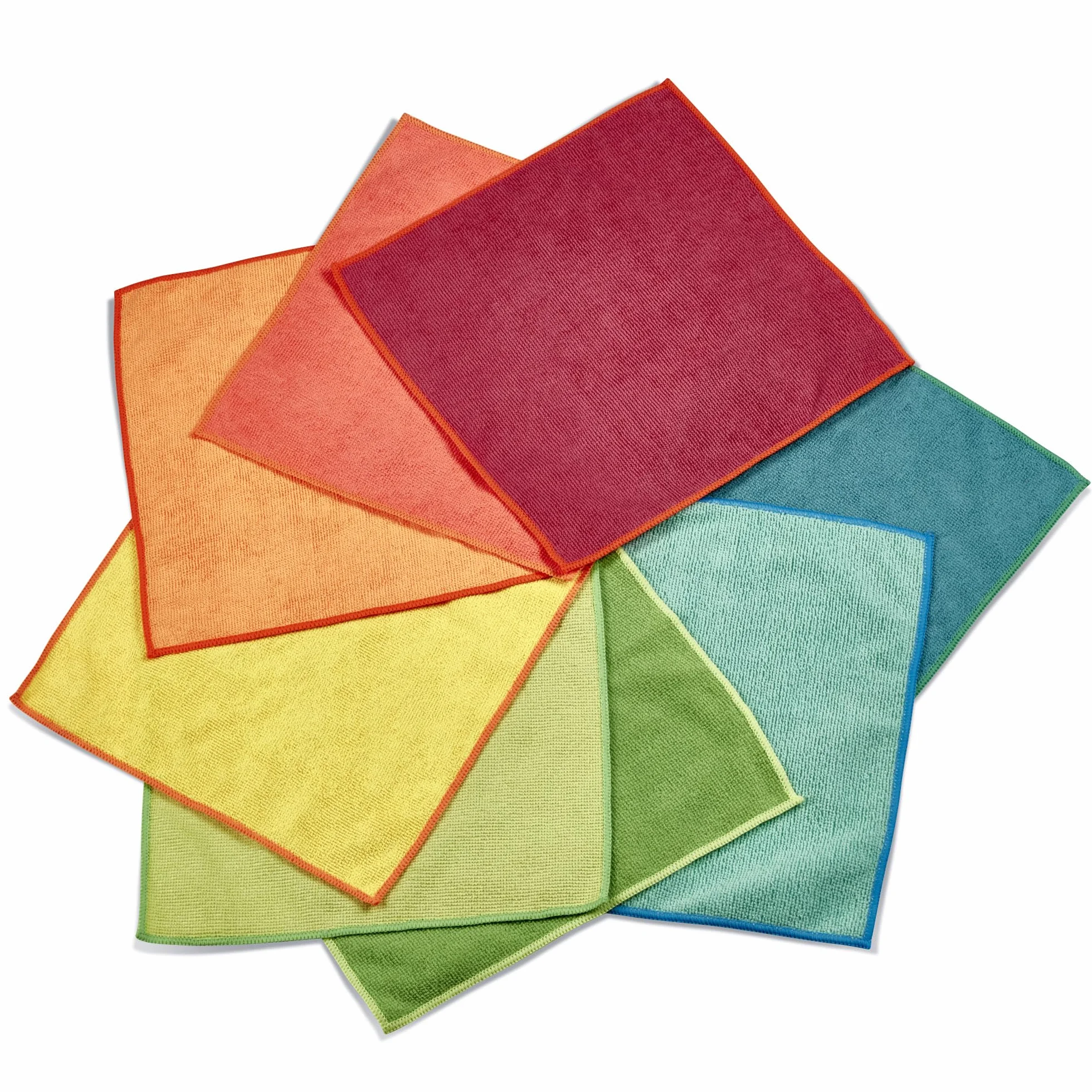 Spontex Microfibre Collection 8 Chiffons de Nettoyage Multi-usages