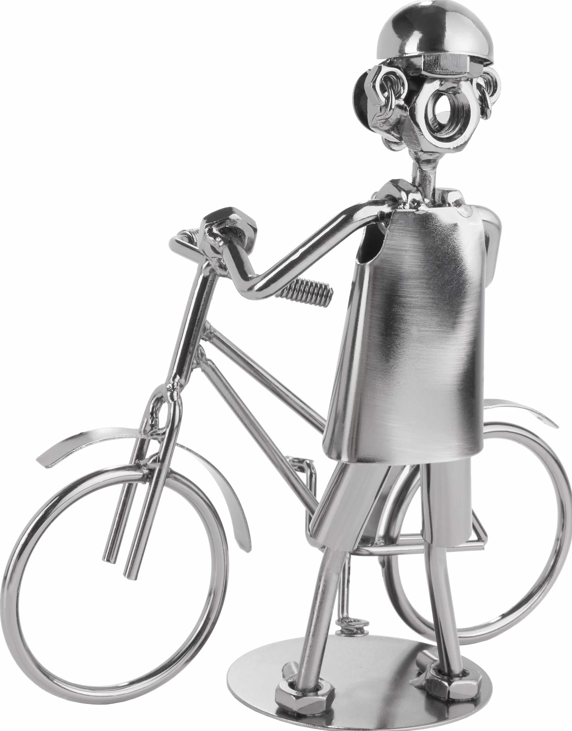 BRUBAKER Figure en Fer Fait Main Homme de Métal pour Cycliste