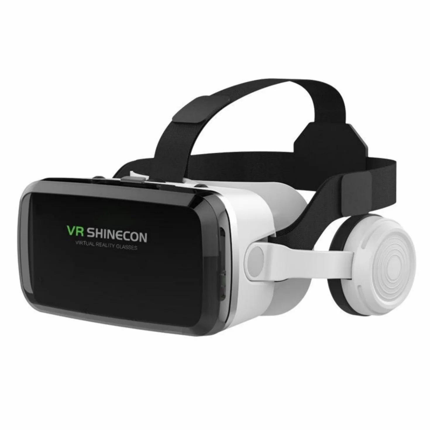 Zestaw słuchawkowy VR, okulary wirtualnej rzeczywistości zestaw gogli VR do iPhone'a 15 14 13 12 Pro Max Plus Samsung Galaxy S24 S23 S22 S21 Edge itp iOS Android Smartphone dla dorosłych i dzieci