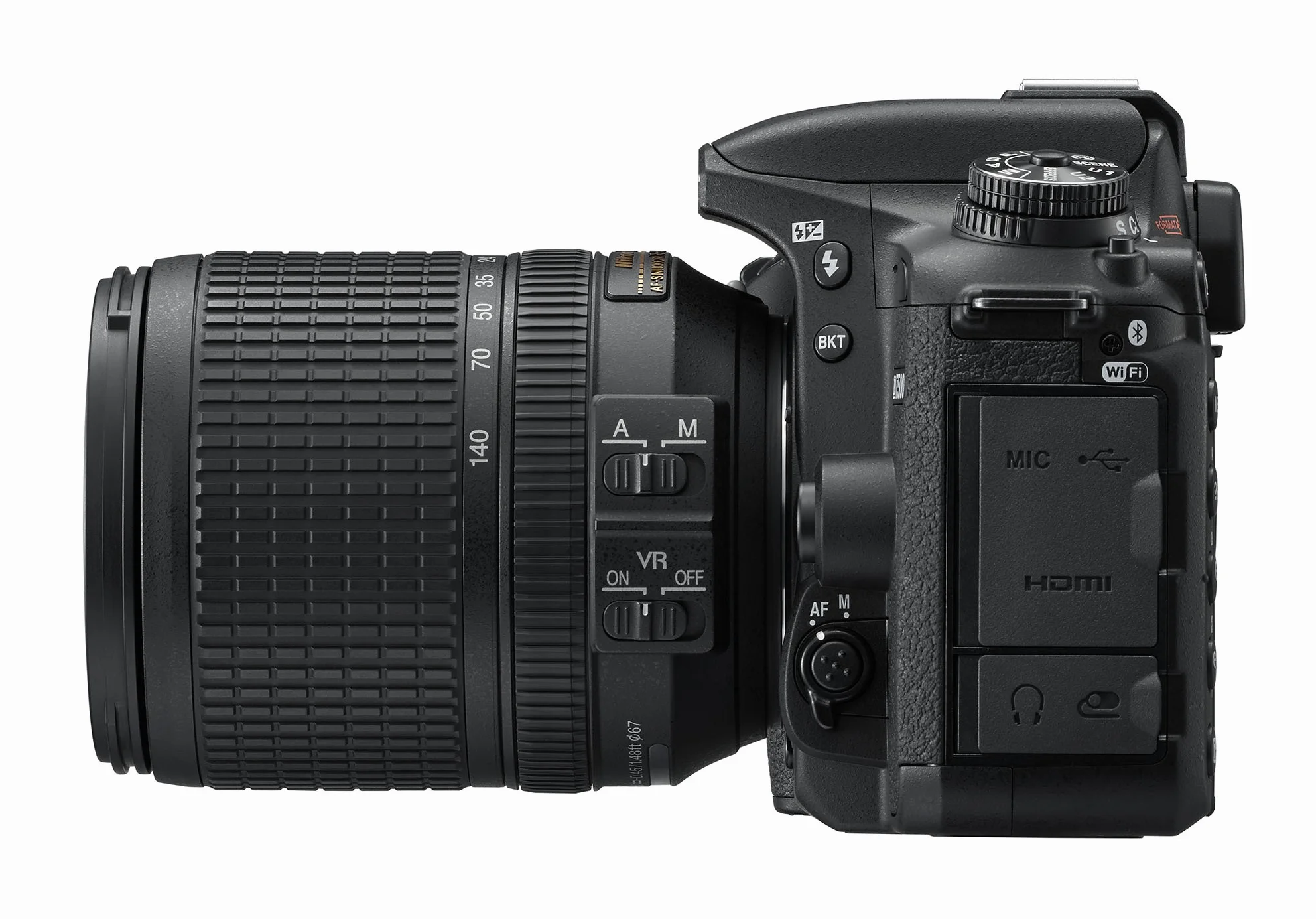 Nikon D7500 lustrzanka cyfrowa, 20,9 megapikseli, SD-8 GB 200 x Premium Lexar